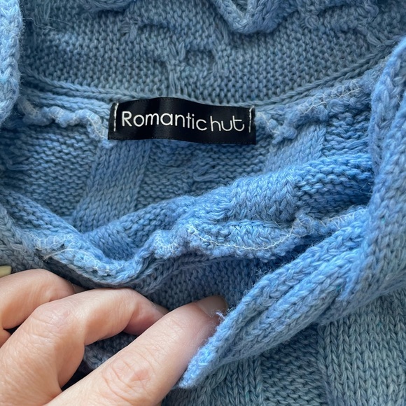 Sweater-light blue - Picture 2 of 3